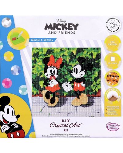 Dijamantna tapiserija Craft Вuddy - Mickey i Minnie Mouse - 1