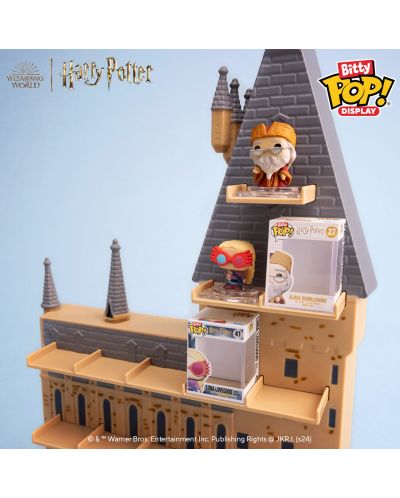 Stalak za figure Funko Bitty POP! Movies: Harry Potter - Hogwarts Castle - 7