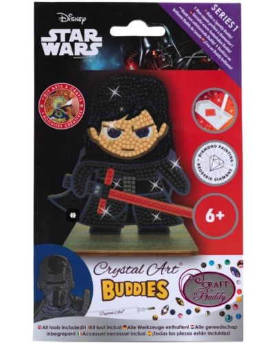 Dijamantna figurica Craft Buddy - Kylo Ren - 1