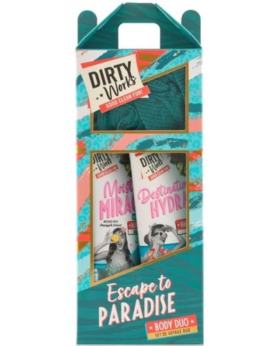 Dirty Works Poklon set Escape to Paradise, 3 dijela - 1