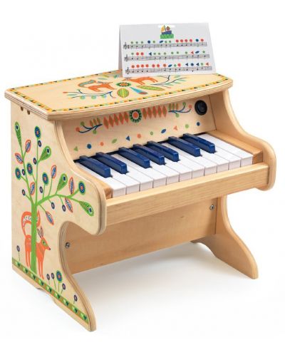 Dječji glazbeni instrument Djeco - Elektronički klavir Animambo - 1