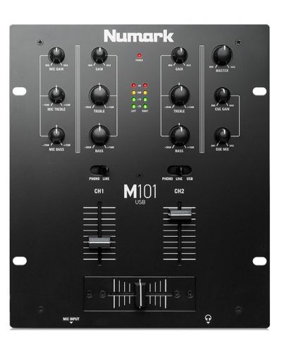 DJ mikser Numark - M101 USB, crni - 1