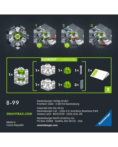 Dodatak za logičku igru Ravensburger GraviTrax PRO - Element vrtuljak - 3