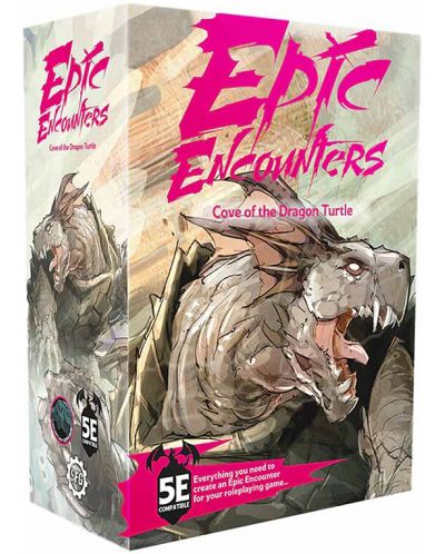 Dodatak za igru uloga Epic Encounters: Cove of the Dragon Turtle (D&D 5e compatible) - 1