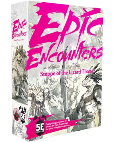 Dodatak za igru uloga Epic Encounters: Steppe of the Lizard Thane - 1