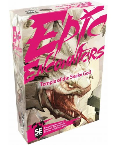 Dodatak za igranje uloga Epic Encounters: Temple of the Snake God (D&D 5e compatible) - 1