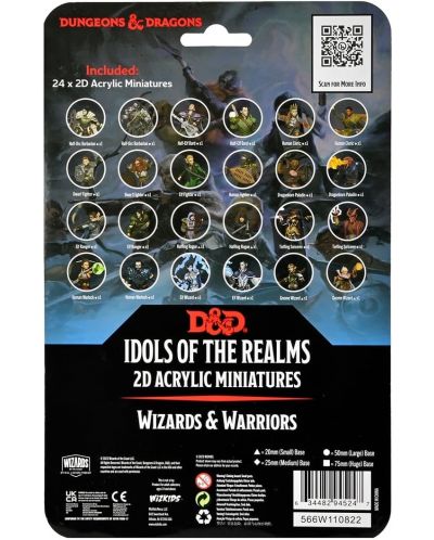 Dodatak za igru uloga Dungeons & Dragons: Idols of the Realms: Wizards & Warriors (2D Set) - 2