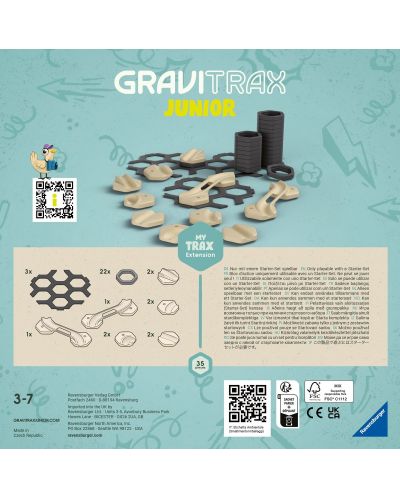 Dodatak za logičku igru Ravensburger GraviTrax Junior - Trax - 3