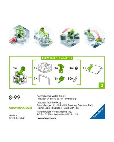 Dodatak za logičku igru Ravensburger GraviTrax - Element  Katapult - 3