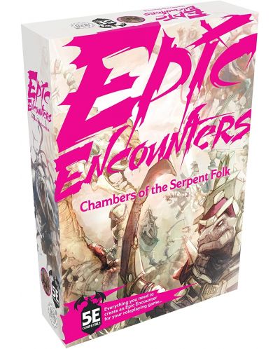Dodatak za igranje uloga Epic Encounters: Chambers of the Serpent Folk (D&D 5e compatible) - 1
