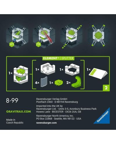 Dodatak za logičku igru Ravensburger GraviTrax PRO - Separator elemenata - 3