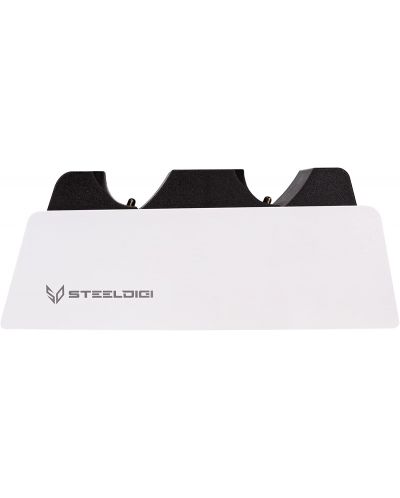 Docking stanica za punjenje SteelDigi Azure Canoe - za PS5, dupla, bijela - 3