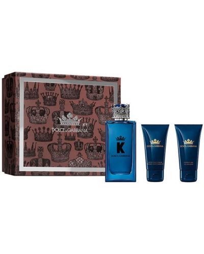 Dolce & Gabbana Комплект K - Parfemska voda, gel za tuširanje i balzam za brijanje, 100 + 2 x 50 ml - 1