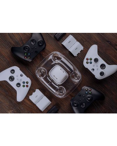 Docking stanica za punjenje 8BitDo - za Xbox One/Series X, dupla, bijela - 8