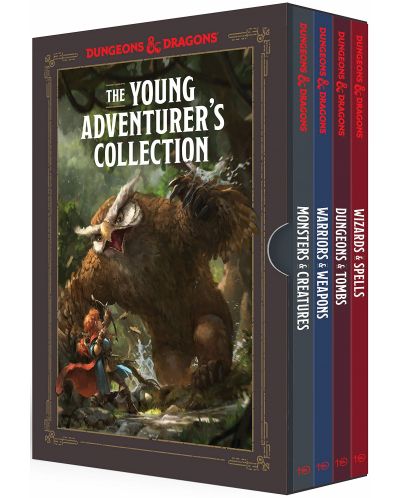 Dodatak za društvenu igru Dungeons & Dragons: Young Adventurer's Guides Collection (4-Book Boxed Set) - 1