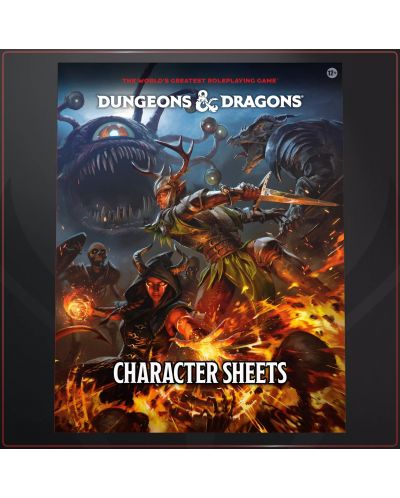 Dodatak za igru uloga Dungeons & Dragons - Character Sheets 2024 - 3