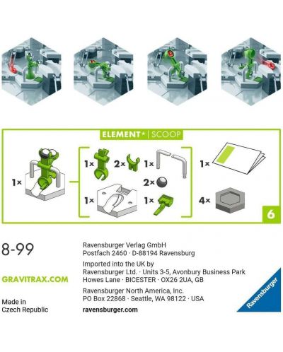 Dodatak za logičku igru Ravensburger GraviTrax - Element Žlica - 3