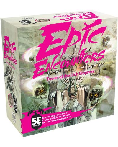 Dodatak za igranje uloga Epic Encounters: Tower of the Lich Empress (D&D 5e compatible) - 1