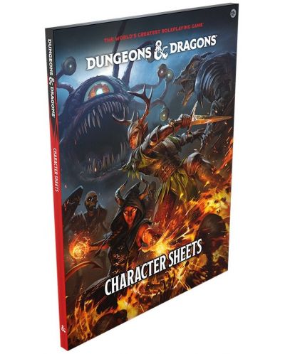 Dodatak za igru uloga Dungeons & Dragons - Character Sheets 2024 - 1