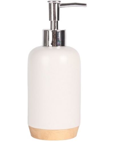 Dozator za tekući sapun Inter Ceramic - Bailey, 7.6 x 19 cm, bijeli - 1
