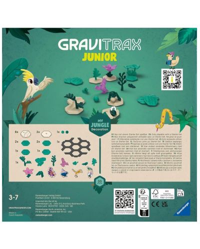 Dodatak za logičku igru Ravensburger GraviTrax Junior - Džungla - 3