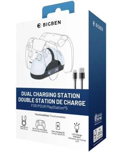 Docking stanica za punjenje Big Ben - Dual Charging Station (PS5) - 2