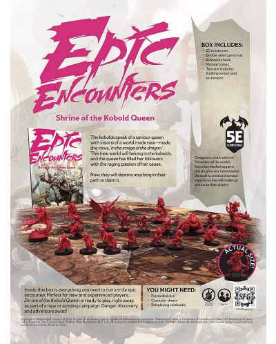 Dodatak igri uloga Epic Encounters: Shrine of the Kobold Queen (D&D 5e compatible) - 3