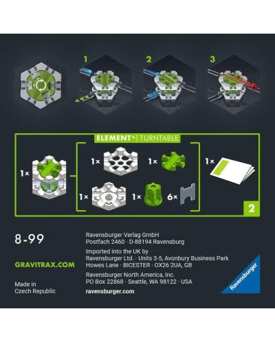 Dodatak za logičku igru Ravensburger GraviTrax PRO - Element za preokret - 3