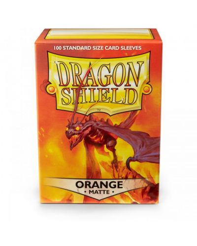 Dragon Shield Standard Sleeves - Narančasti, mat (100 kom.) - 1