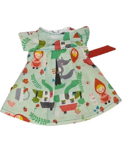 Odjeća za lutku Paola Reina - Haljina "Crvenkapica", 32 cm - 1