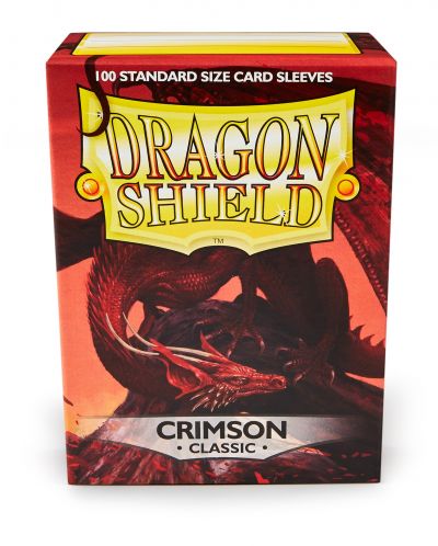 Dragon Shield Standard Sleeves - Grimizni (100 kom.) - 1