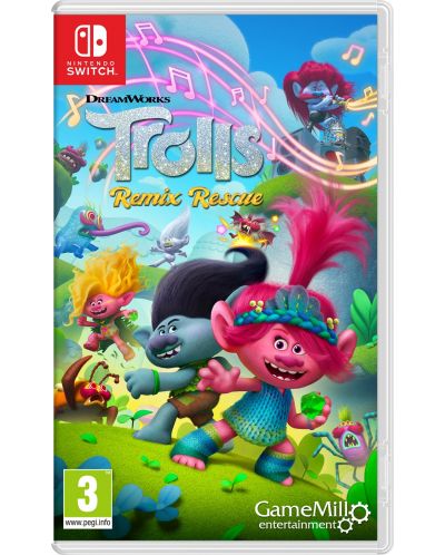 Dreamworks Trolls Remix Rescue (Nintendo Switch) - 1