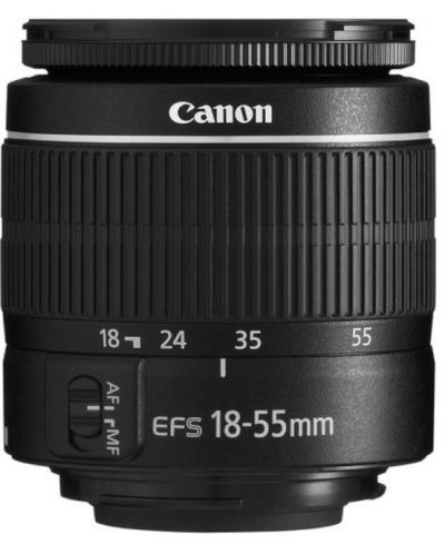 DSLR fotoaparat Canon - EOS 4000D, EF-S18-55mm, SB130, crni - 8