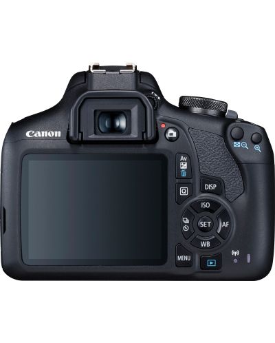 DSLR fotoaparat Canon - EOS 2000D, EF-S18-55mm, EF 75-300mm, crni - 5