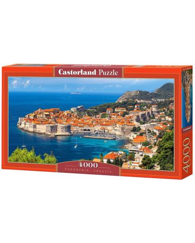 Panoramska zagonetka Castorland od 4000 dijelova - Dubrovnik, Hrvatska - 1
