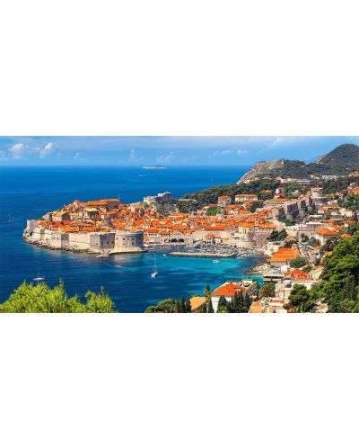 Panoramska zagonetka Castorland od 4000 dijelova - Dubrovnik, Hrvatska - 2