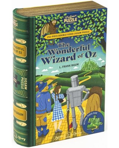 Dvostrana slagalica Professor Puzzle od 252 dijela - Čudesni čarobnjak iz Oza - 1
