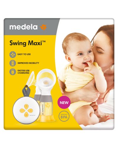 Dvostruka bifazna pumpa za majčino mlijeko Medela - Swing Maxi - 8