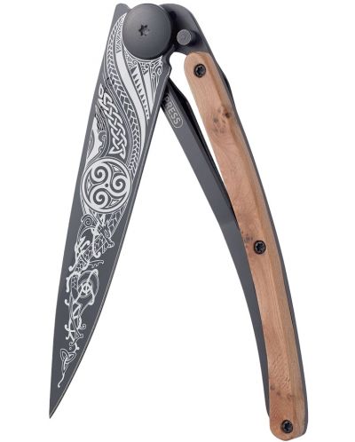 Džepni nož Deejo Juniper Wood - Celtic, 37 g - 1