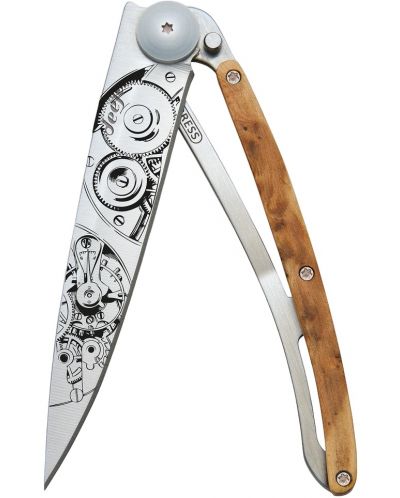 Džepni nož Deejo Juniper Wood - Watch Movement, 37 g - 1