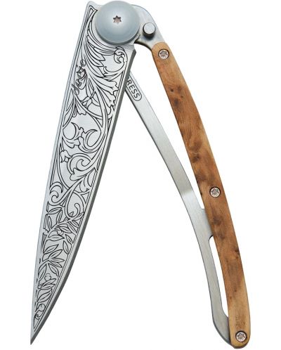 Džepni nož Deejo - Juniper Wood-Art Nouveau, 37 g - 1