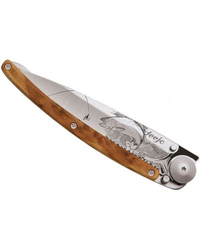 Džepni nož Deejo Juniper Wood - Trout, 37 g - 3