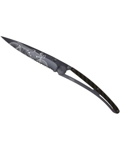 Džepni nož Deejo - Serrated, Carbon Fiber-Café Racer, 37 g - 2