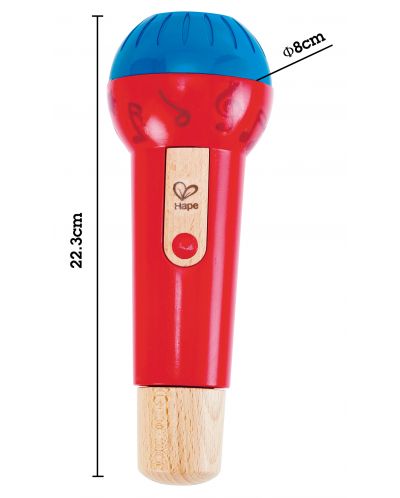 Drvena igračka Nare – Mikrofon - 3