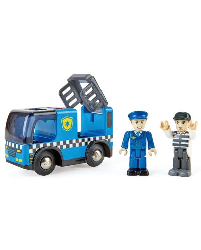 Drvena igračka Nare – Policijski auto sa sirenama - 1