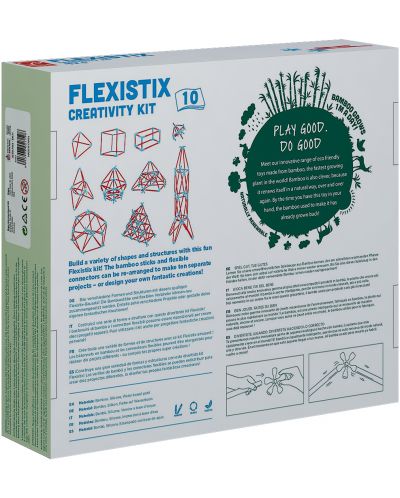 Konstruktor od bambusovih štapića Hape Flexistix - Kreativni konstruktor - 2