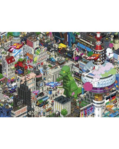 Puzzle-zagonetka Heye od 1000 dijelova - Berlin Quest, eBoy - 2
