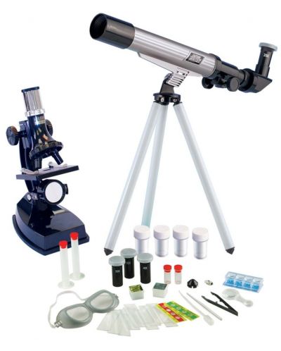 Edukativni set Edu Toys – Astronomski teleskop i mikroskop - 1