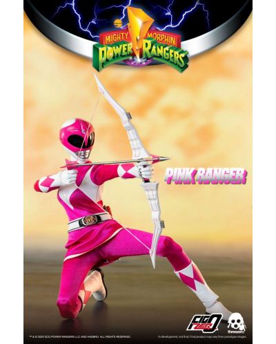 Akcijska figurica ThreeZero Television: Might Morphin Power Rangers - Pink Ranger, 30 cm - 3