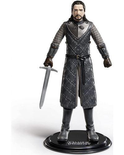 Akcijska figurica The Noble Collection Television: Game of Thrones - Jon Snow (Bendyfigs), 18 cm - 7